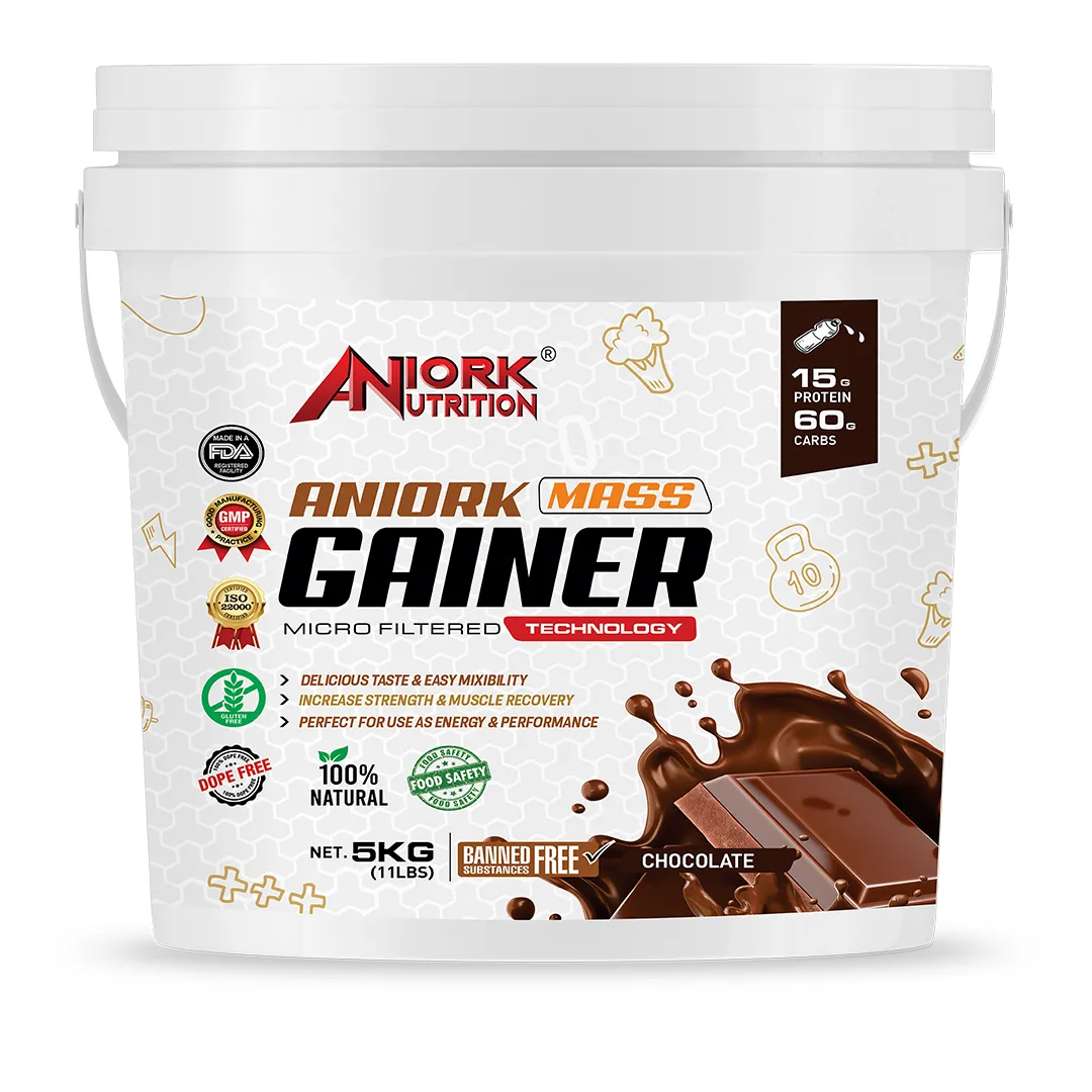 Aniork Mass Gainer 5kg - Chocolate Flavour